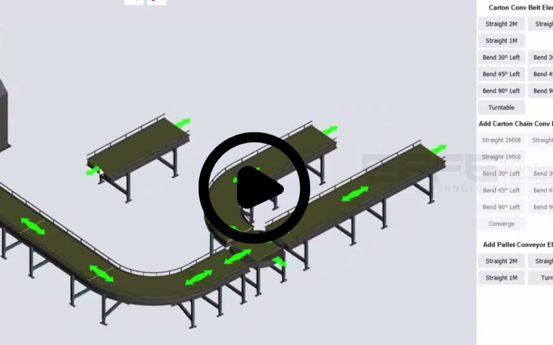 Portfolio: Packaging machine 3D product configurator