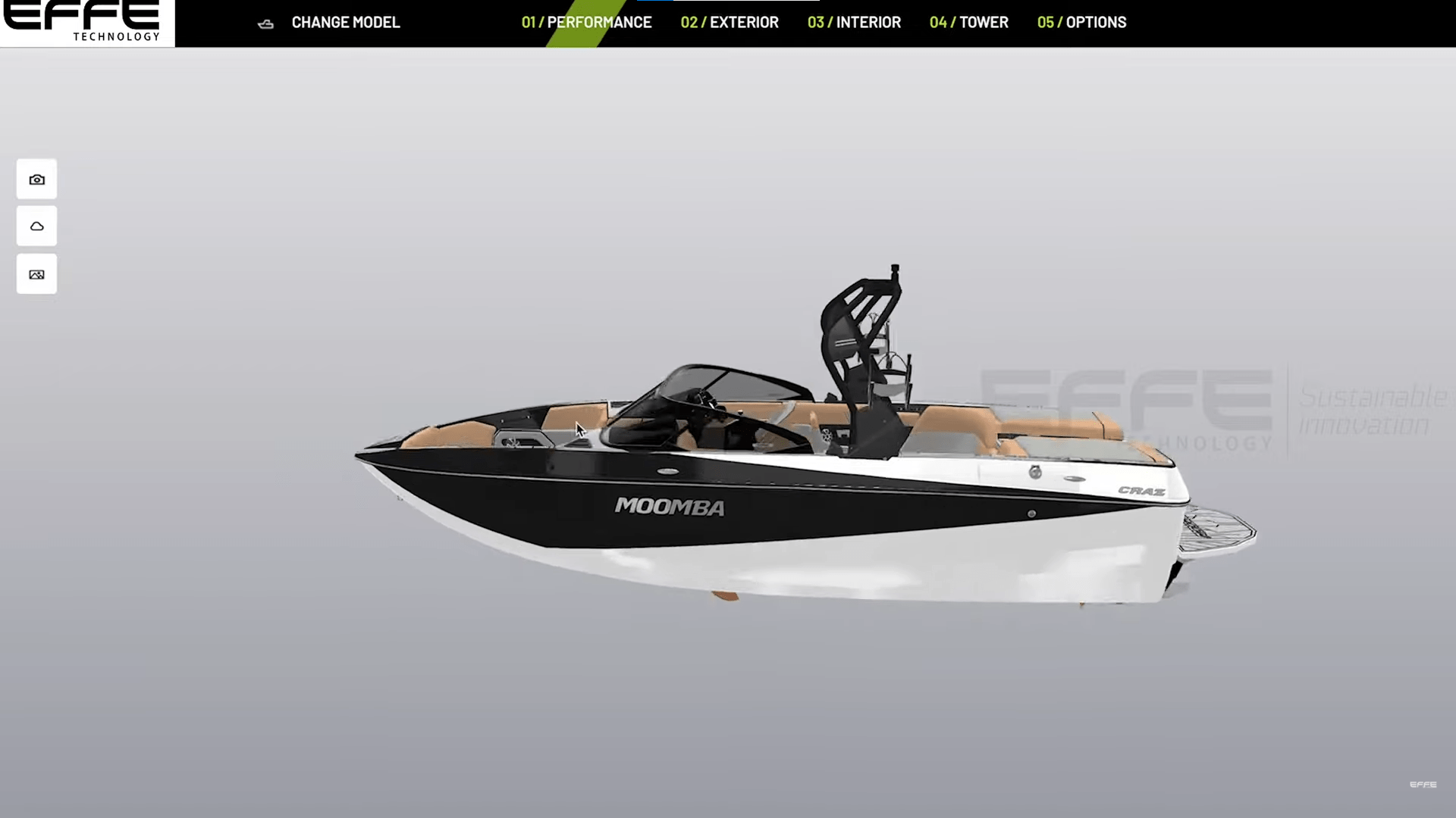 3D Web Configurator for Yacht