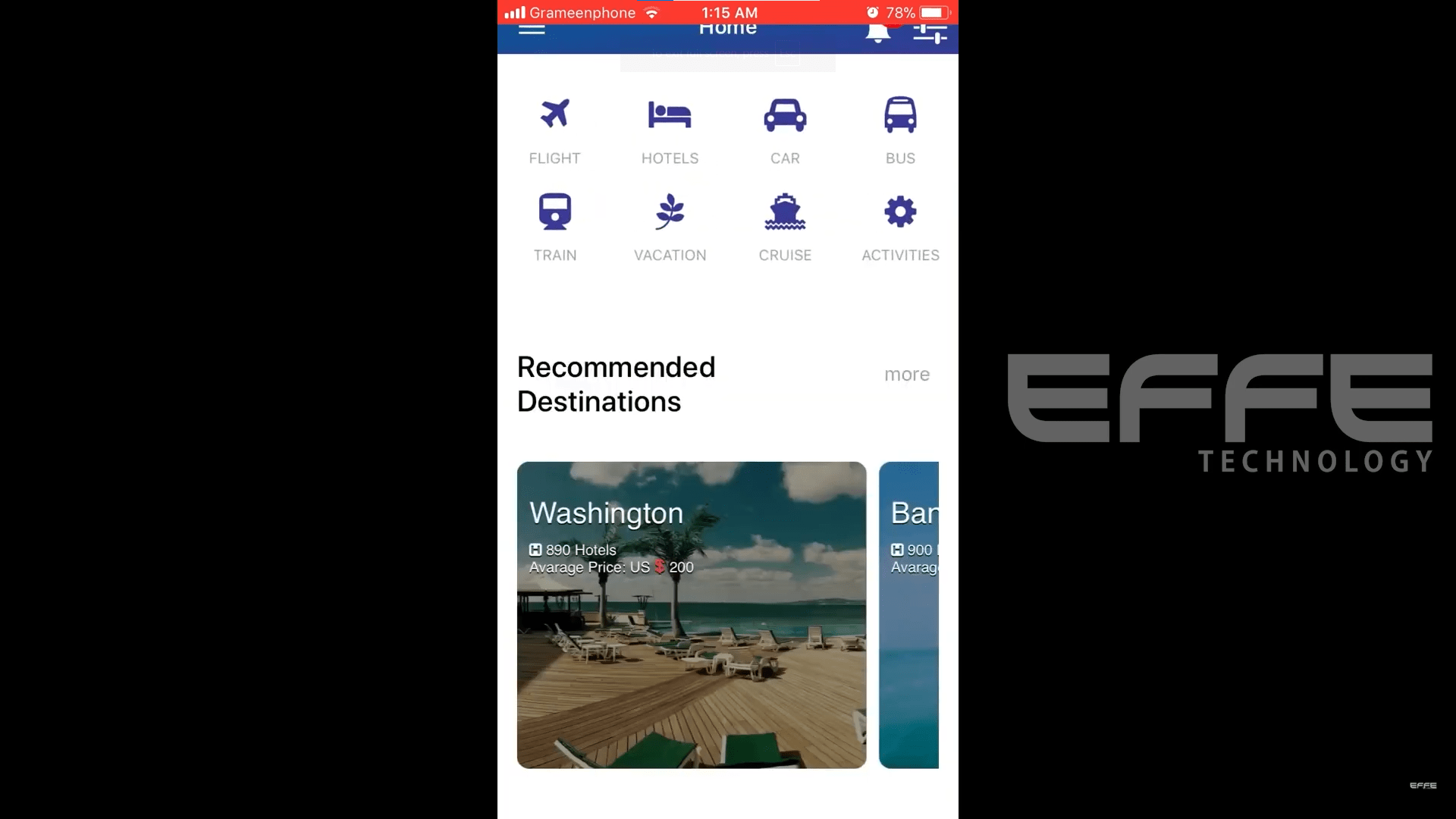 Travel App Development