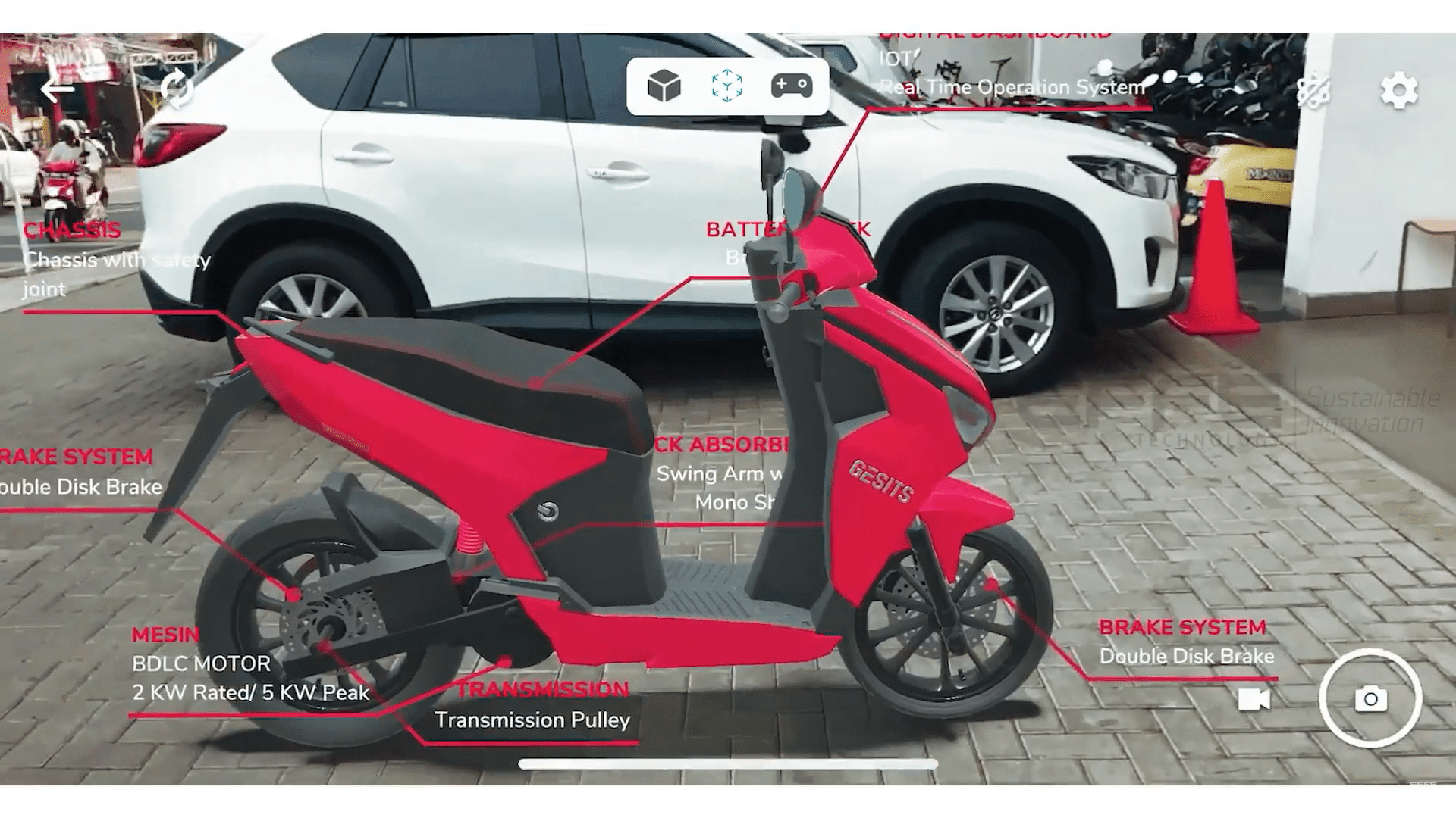 AR Solutions for Motorcycle Customization