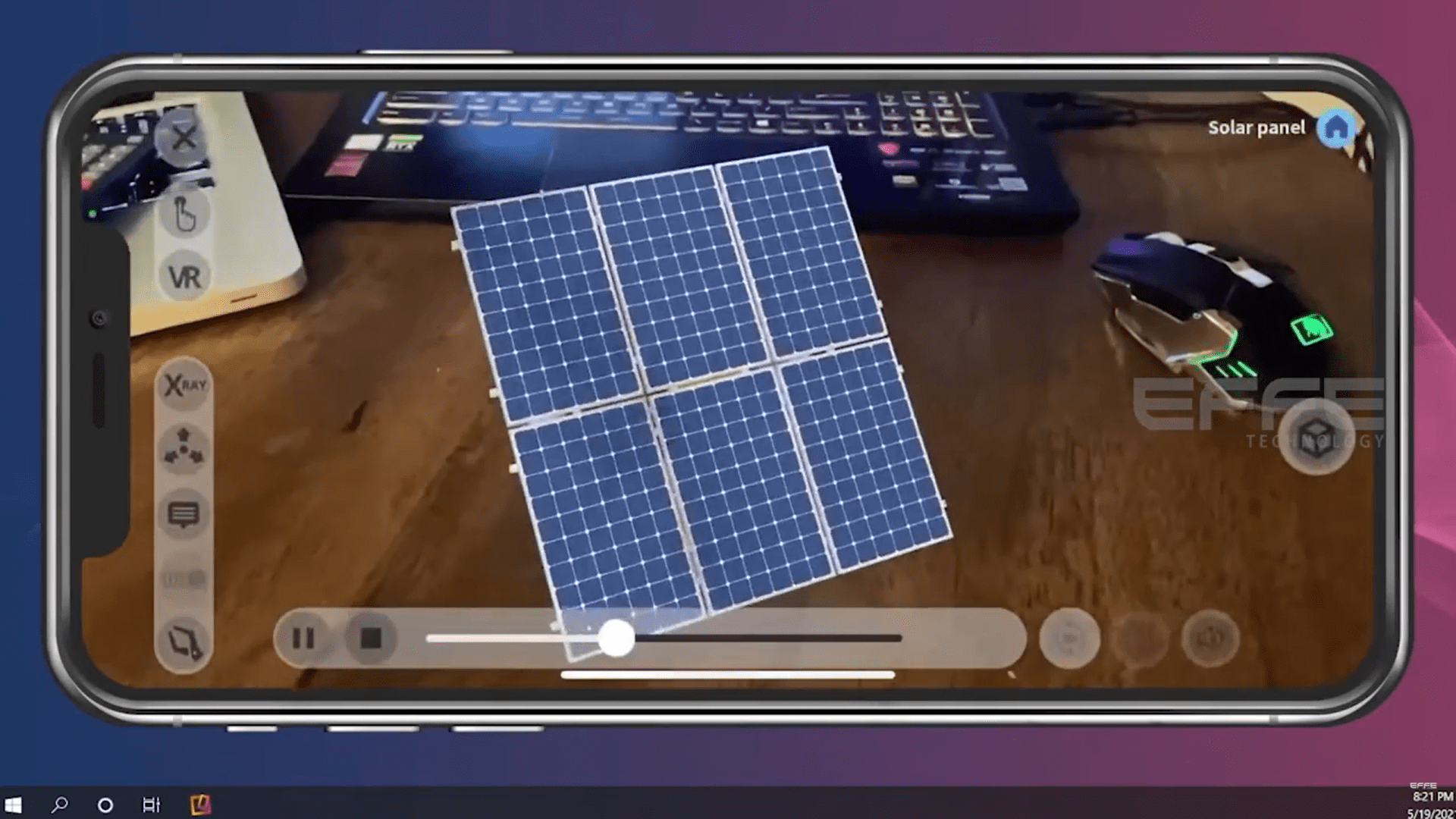 AR Solar Panel Customization