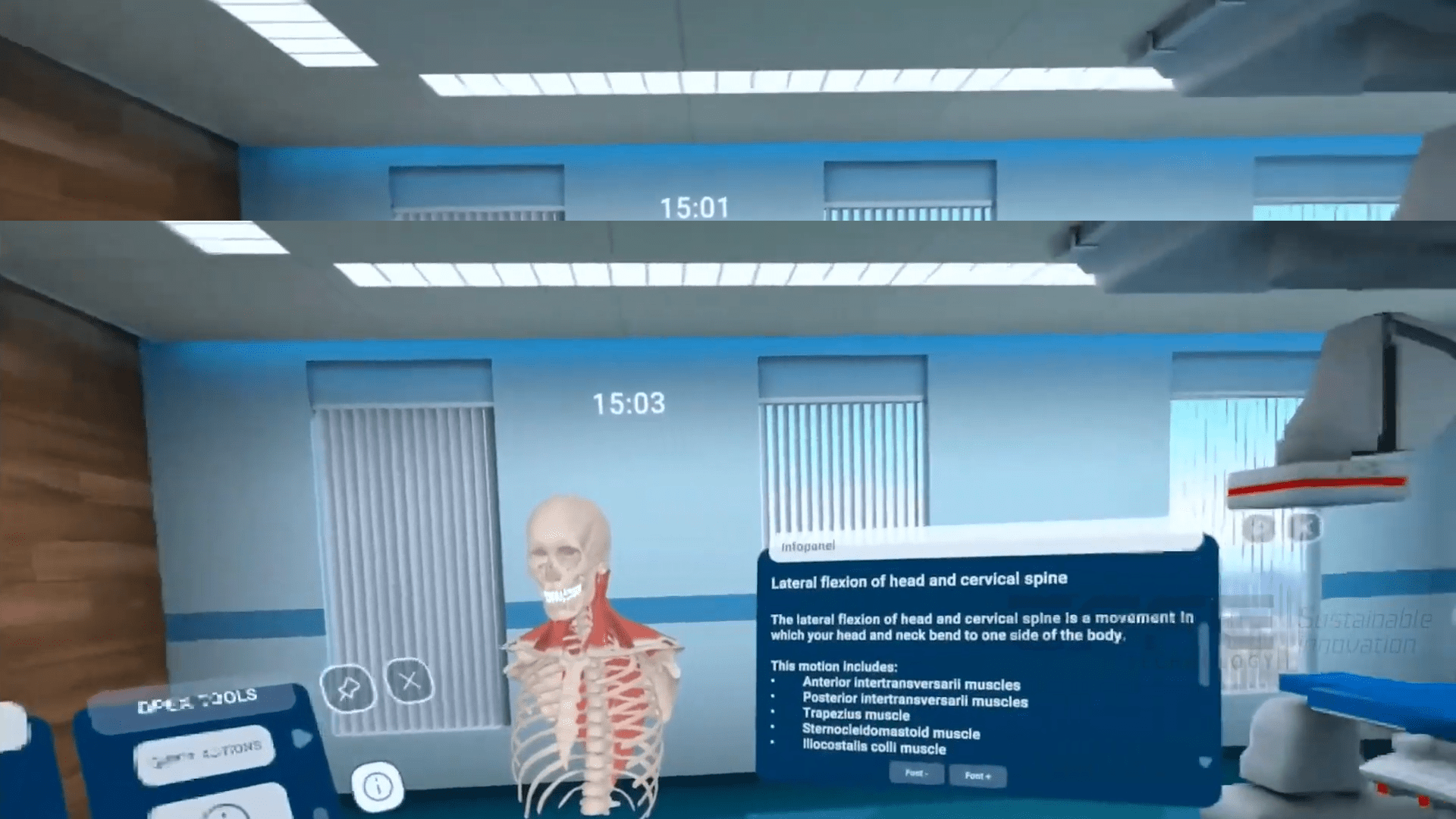 VR Human Body Exploration