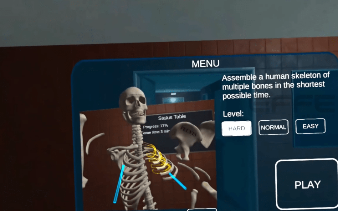 Discover Human Skeleton System in Virtual Reality | Immersive Learning Experience | EFFE Technology