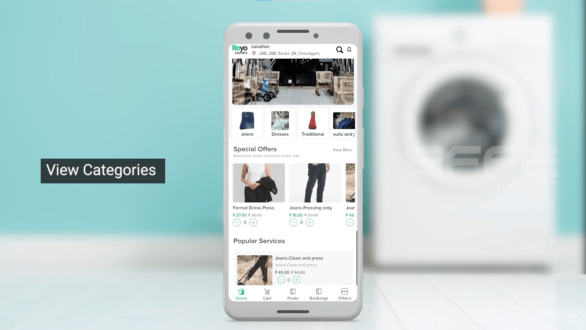 App Development for Laundry