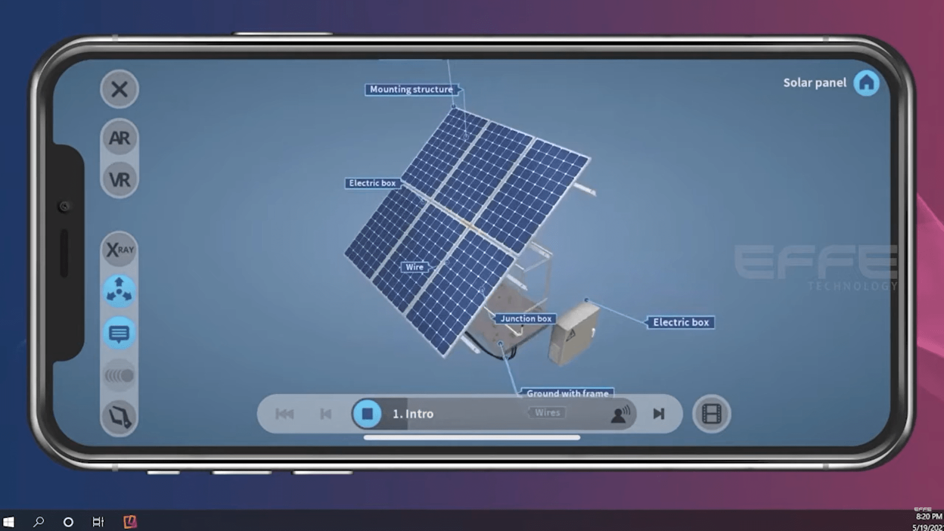 AR Solar Panel Customization