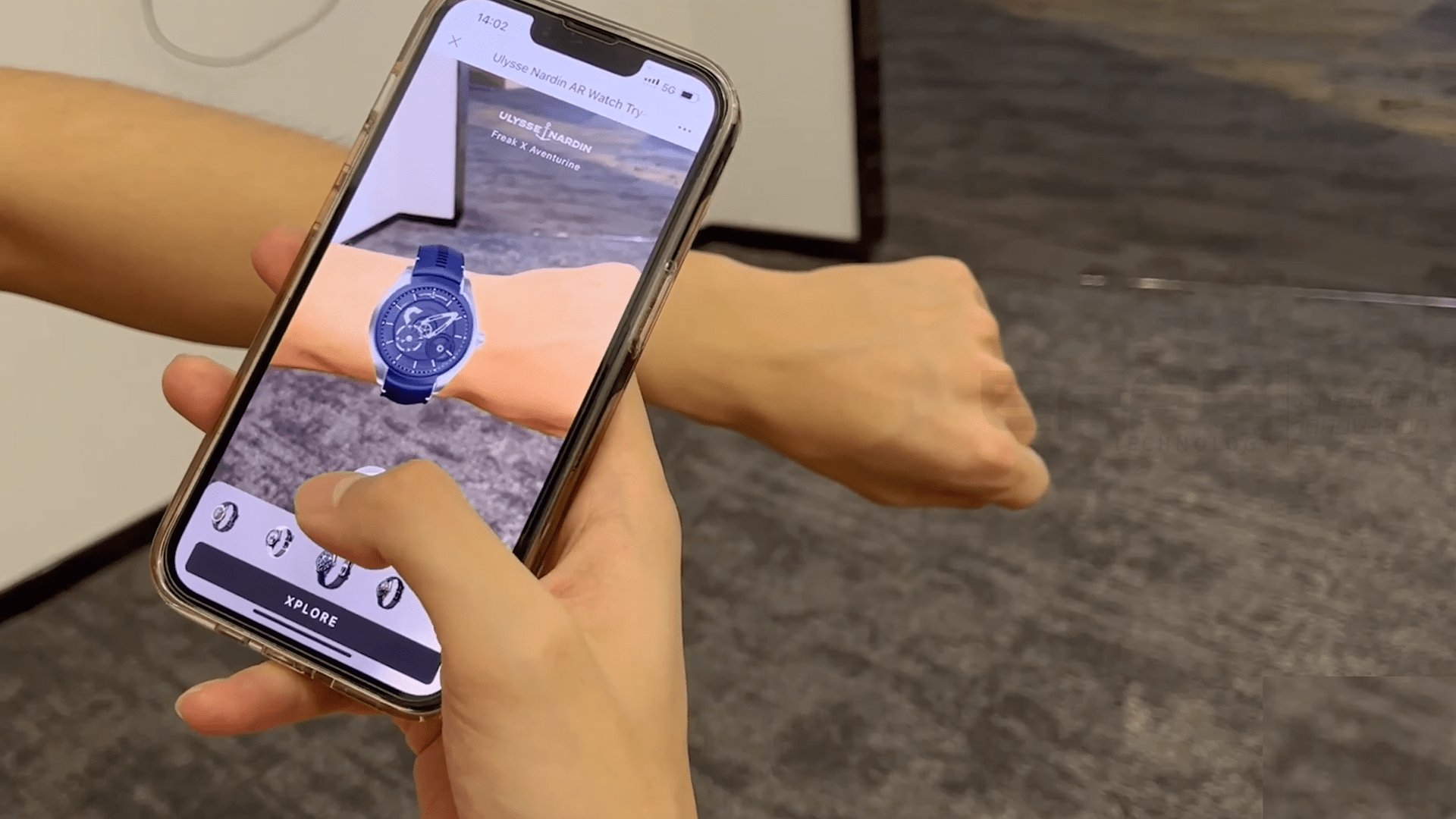 Virtual Try-On for watches