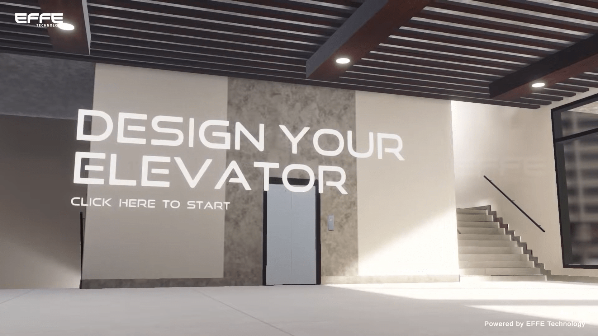 Elevator with VR Customization