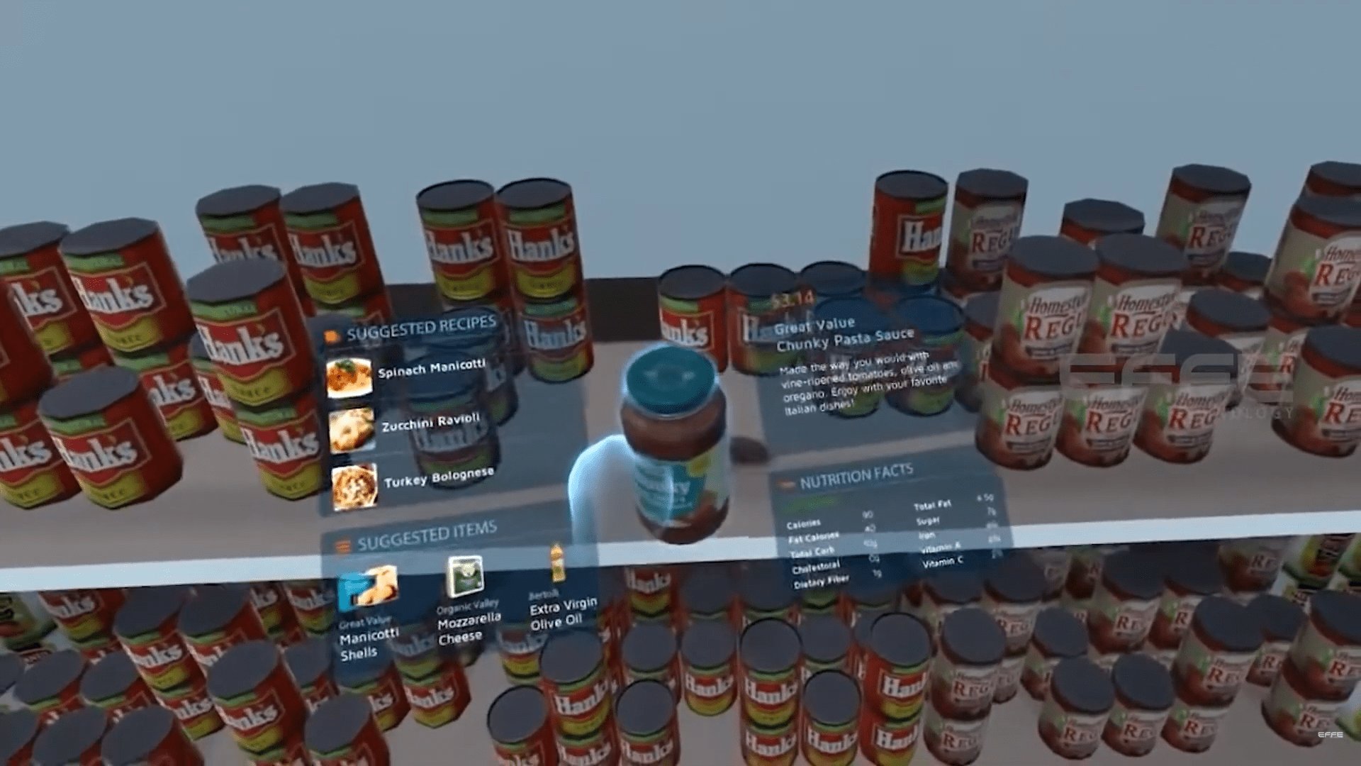 Virtual Reality Supermarket