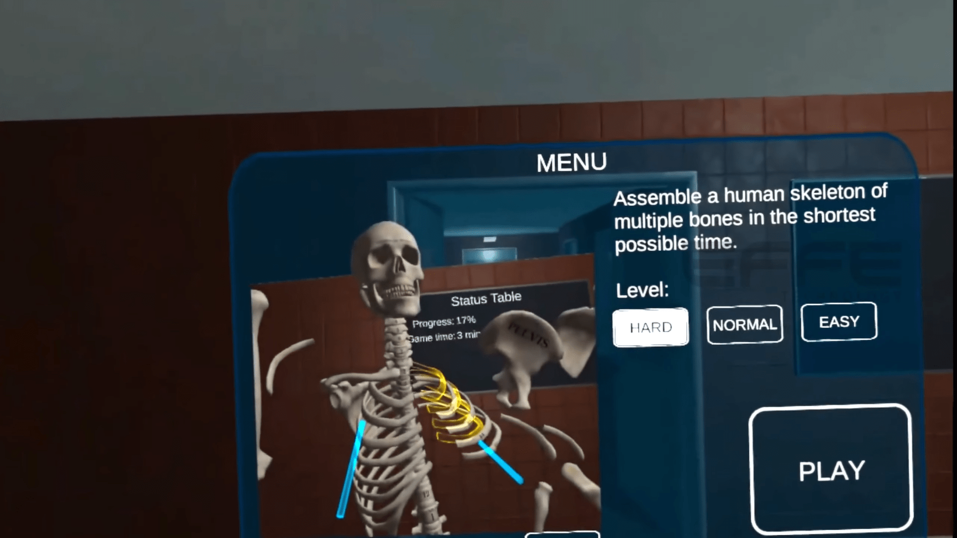 VR Human Body Exploration