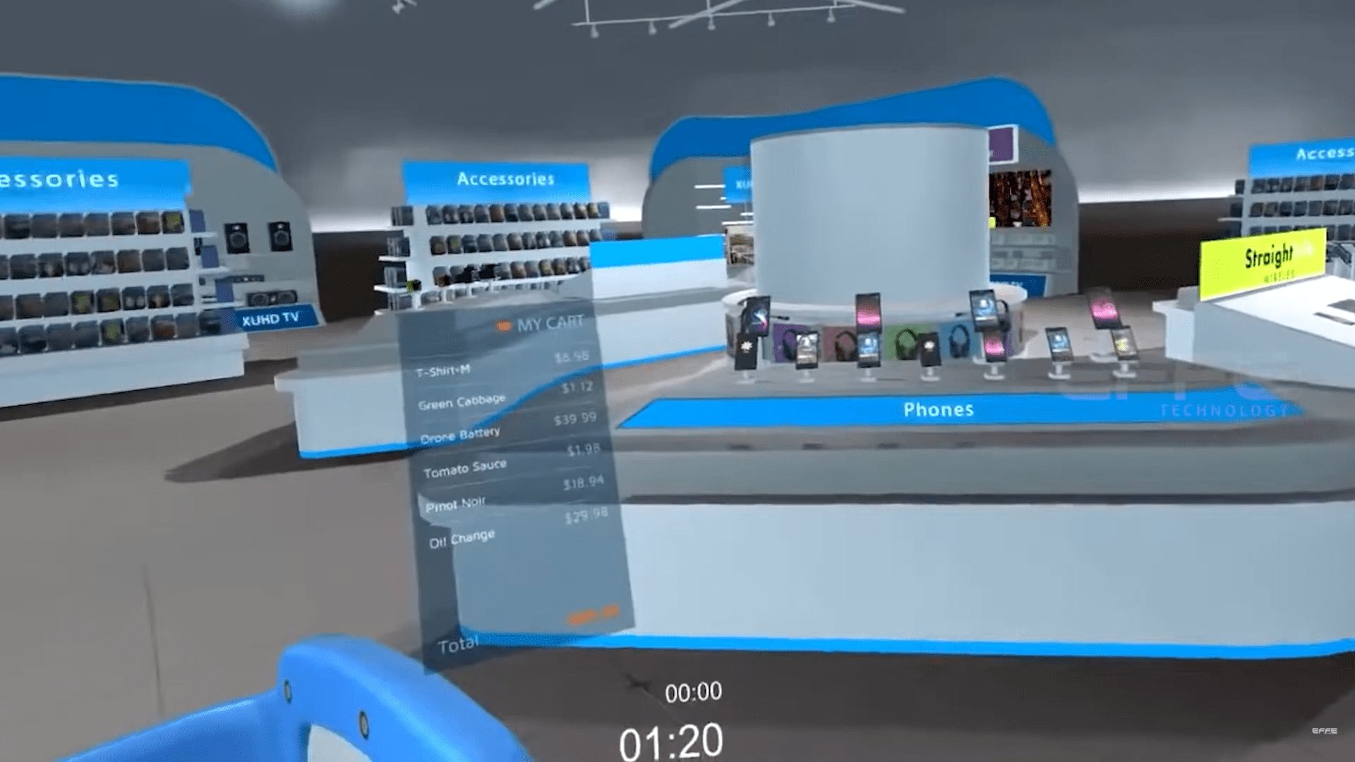 Virtual Reality Supermarket